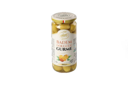 AlanZeytin Badem Dolgulu Yeşil Zeytin 450 gr - Görsel 2